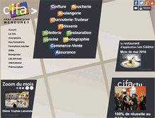Tablet Screenshot of cifa-jean-lameloise.com